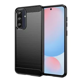  Techsuit - Karbonszilikon - Samsung Galaxy A56 5G - Fekete tok-5949419268807 1 kép