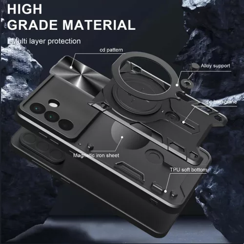 Techsuit - CamGuard Pro - Samsung Galaxy A56 5G - Lila tok-5949419268685 3 kép