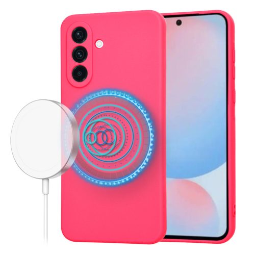  Techsuit - SoftFlex MagSafe - Samsung Galaxy A56 5G - Forró Rózsasz-5949419268456 1 kép