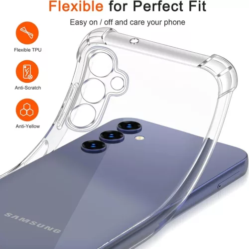 Techsuit - Ütésálló Átlátszó Szilikon - Samsung Galaxy S10 Plu-5949419272781 2 kép
