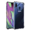  Techsuit - Ütésálló Átlátszó Szilikon - Samsung Galaxy A40 - Átlátszó tok