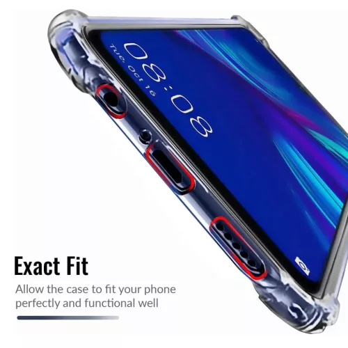 Techsuit - Ütésálló Átlátszó Szilikon Tok - Huawei P Smart 201-5949419272675 2 kép
