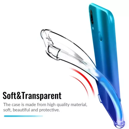 Techsuit - Ütésálló Átlátszó Szilikon Tok - Huawei P Smart 201-5949419272675 4 kép