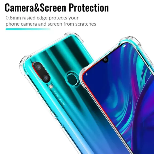  Techsuit - Ütésálló Átlátszó Szilikon Tok - Huawei P Smart 201-5949419272675 5 kép