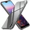 Huawei P20 Techsuit - Shockproof Áttetsző Szilikon - Átlátszó tok-5949419272668 1 kép