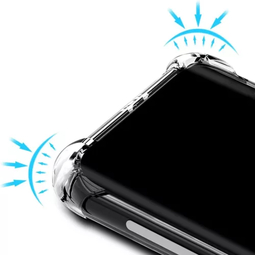 Huawei P20 Techsuit - Shockproof Áttetsző Szilikon - Átlátszó tok-5949419272668 2 kép