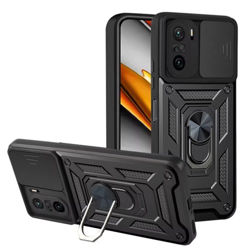  Techsuit - CamShield sorozat - Xiaomi Mi 11i / Poco F3 - Fekete tok-5949419272514 7 kép
