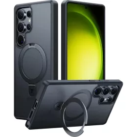   Torras - Ostand Sorozat - Samsung Galaxy S25 Ultra - Fekete tok