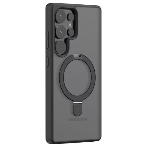 Torras - Ostand Sorozat - Samsung Galaxy S25 Ultra - Fekete tok-6938075621902 2 kép