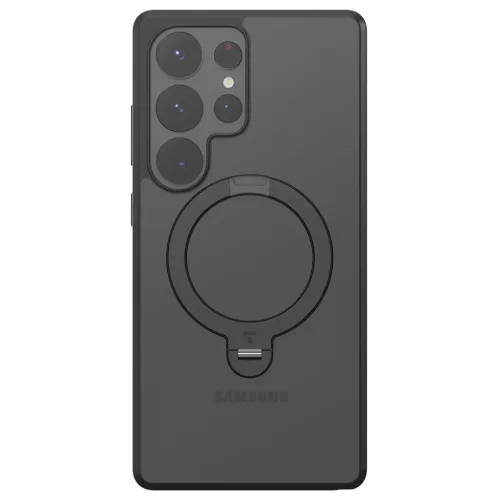 Torras - Ostand Spin sorozat - Samsung Galaxy S25 Ultra - Fekete tok-6938075626235 4 kép