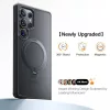 Torras - Ostand Spin sorozat - Samsung Galaxy S25 Ultra - Fekete tok-6938075626235 5 kép