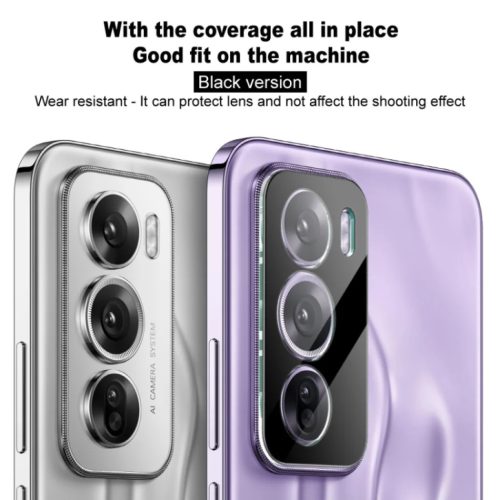  Techsuit - Teljes Kameravédő Üveg - Motorola Edge 50 Ultra - Feket-5949419274396 3 kép