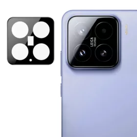    Techsuit - Teljes Kameravédő Üveg - Xiaomi 15 - Fekete üvegfólia