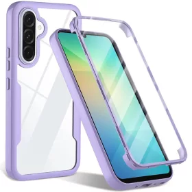    Techsuit - ColorVerse 360 Széria + Képernyővédő - Samsung Galaxy A26 5G - Lila tok