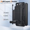  Techsuit - Hibrid Páncél - Samsung Galaxy A56 5G - Fekete tok-5949419274044 3 kép