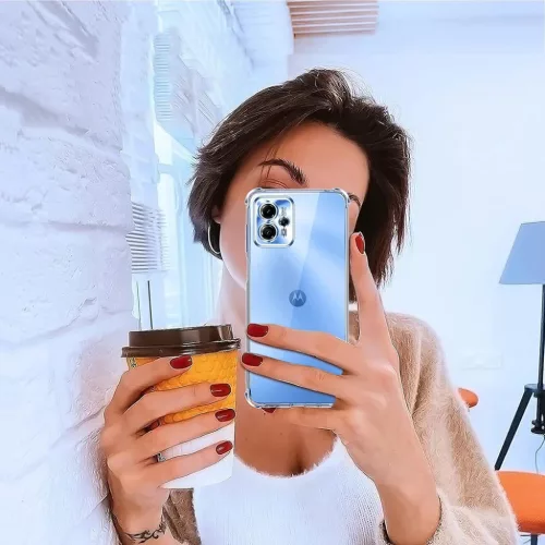  Techsuit - Ütésálló Átlátszó Szilikon - Motorola Moto G05 / E1-5949419273436 6 kép