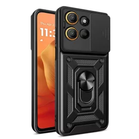    Techsuit - CamShield széria - Motorola Moto G15 / G15 Power - Fekete tok
