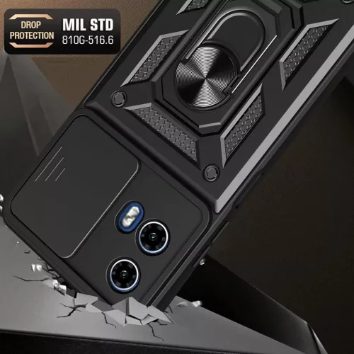  Techsuit - CamShield széria - Motorola Moto G15 / G15 Power - Fekete-5949419273429 5 kép
