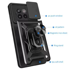  Techsuit - CamShield sorozat - OnePlus 13R - Fekete tok-5949419275393 2 kép
