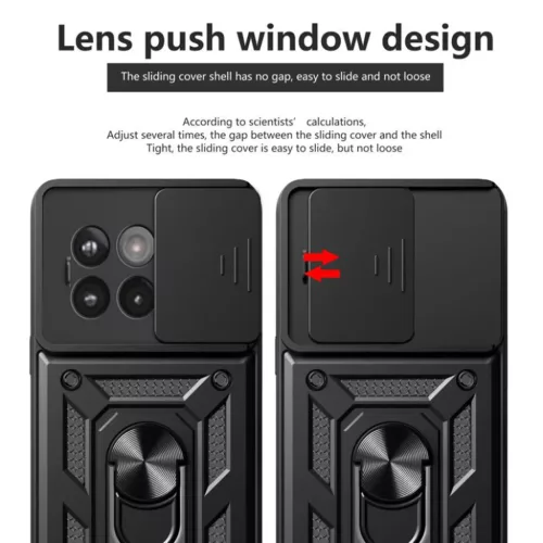  Techsuit - CamShield sorozat - OnePlus 13R - Fekete tok-5949419275393 3 kép