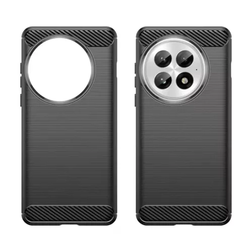  Techsuit - Karbonszilikon - OnePlus 13R - Fekete tok-5949419275386 3 kép