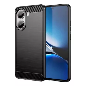    Xiaomi Poco X7 Pro Fekete Techsuit Szénszálas szilikon tok