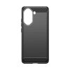 Techsuit - Szénszálas Szilikon - Xiaomi Poco X7 Pro - Fekete tok-5949419275485 2 kép