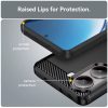 Techsuit - Szénszálas Szilikon - Xiaomi Poco X7 Pro - Fekete tok-5949419275485 5 kép