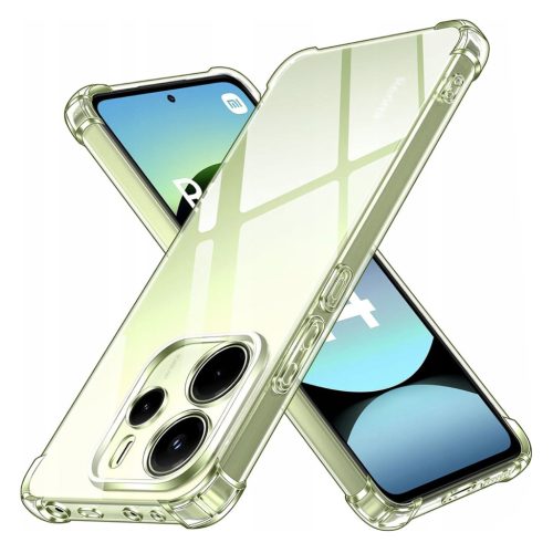  Techsuit - Ütésálló Átlátszó Szilikon - Xiaomi Redmi Note 14 4-5949419275782 6 kép