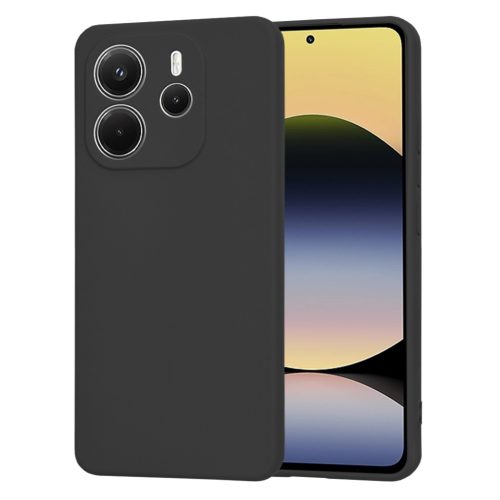  Techsuit - SoftFlex - Xiaomi Redmi Note 14 4G - Fekete tok-5949419275775 5 kép