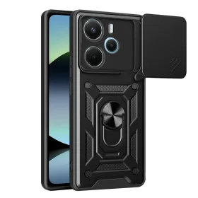    Xiaomi Redmi Note 14 4G Fekete Techsuit CamShield sorozatú tok