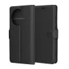  Techsuit - Bőr Tok - OnePlus 13R - Fekete tok