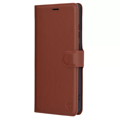  Techsuit - Bőr Tok - OnePlus 13R - Barna tok-5949419276581 4 kép