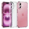  Apple iPhone 16 Átlátszó Techsuit ütésálló szilikon tok