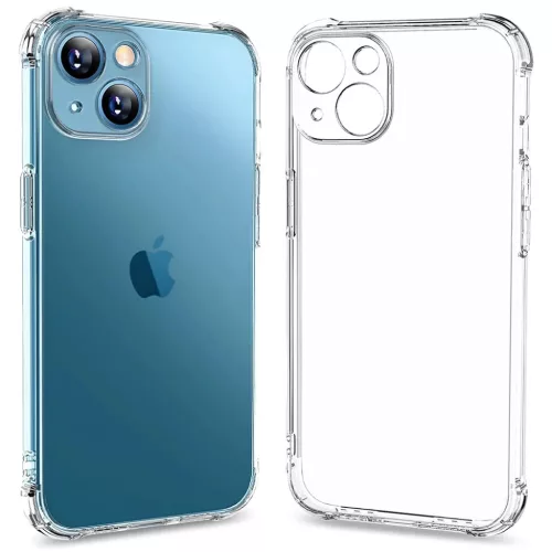  Techsuit - Ütésálló Átlátszó Szilikon - iPhone 16 - Átlátsz�-5949419277106 5 kép
