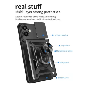 Techsuit - CamShield sorozat - Samsung Galaxy S25 Edge - Rózsaarany t-5949419277328 2 kép