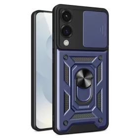  Samsung Galaxy S25 Edge Kék Techsuit CamShield Sorozat tok