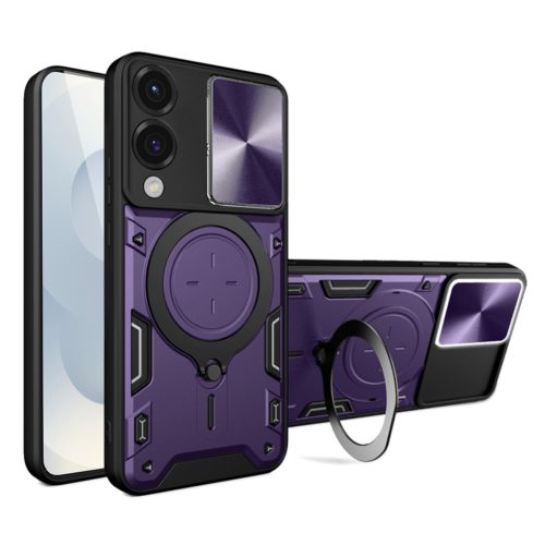  Techsuit - CamGuard Pro - Samsung Galaxy S25 Edge - Lila tok-5949419277267 1 kép
