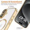  Techsuit - Luxus Kristály MagSafe - iPhone 16e - Arany tok-5949419277397 3 kép