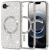  Techsuit - Luxus Csillogó MagSafe - iPhone 16e/17e - Ezüst tok