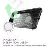 Techsuit - Hibrid Páncél - Samsung Galaxy S25 Edge - Fekete tok-5949419277625 3 kép