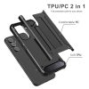  Techsuit - Hibrid Páncél - Samsung Galaxy S25 Edge - Fekete tok-5949419277625 4 kép