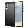  Samsung Galaxy S25 Edge Fekete Techsuit Karbonszilikon tok