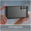 Techsuit - Karbonszilikon - Samsung Galaxy S25 Edge - Fekete tok-5949419277601 5 kép