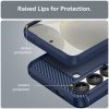  Techsuit - Carbon Szilikon - Samsung Galaxy S25 Edge - Kék tok-5949419277595 4 kép