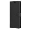  Techsuit - Bőr Tok - Samsung Galaxy S25 Edge - Fekete tok-5949419277533 4 kép