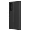  Techsuit - Bőr Tok - Samsung Galaxy S25 Edge - Fekete tok-5949419277533 5 kép