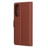  Techsuit - Bőr Tok - Samsung Galaxy S25 Edge - Barna tok-5949419277526 5 kép