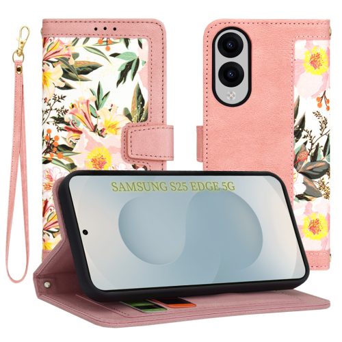  Techsuit - FlipCraft - Samsung Galaxy S25 Edge - Szívárnyalat Rózs-5949419277502 1 kép