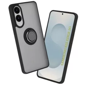  Samsung Galaxy S25 Edge Fekete Techsuit Glinth tok